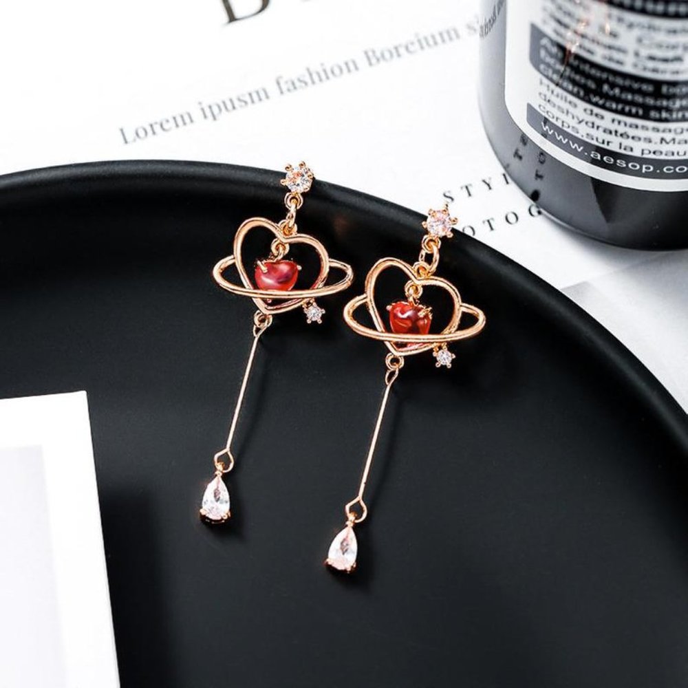 pink sailor moon earrings